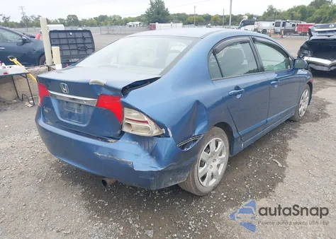 2009 Honda Civic Lx z USA, uszkodzony, nr VIN 2HGFA16589H329555